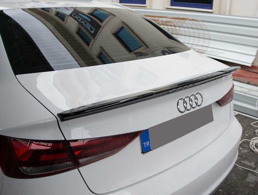 Body Kit » Fiber - Audi A3 Sedan Anatomik Spoiler 2012-2019 Arası