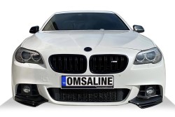 Body Kit » Plastik - BMW F10 5 Serisi Ön Flap Piano Black 2010-2017 Arası