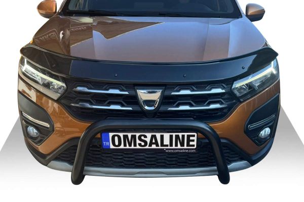 OMSA Dacia Sandero Stepway Pars Ön Koruma Çap:60 Siyah 2021 ve Sonrası