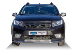 Ön Korumalar - OMSA Dacia Sandero Stepway HB Texas Ön Alt Koruma Çap:60 Krom 2012-2020 Arası