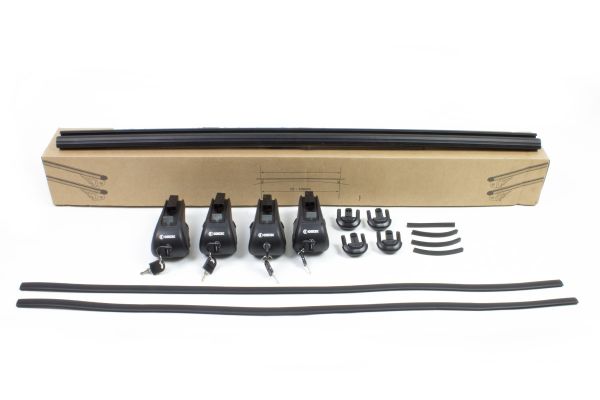 Fiat Doblo Siyah Ara Atkı Bold Bar 110-132cm Metal Kilit 2022 ve Sonrası