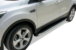 Yan Basamak - OMSA Ford Kuga 2 ST-Line Blackline Yan Basamak Alüminyum 2017-2019 Arası