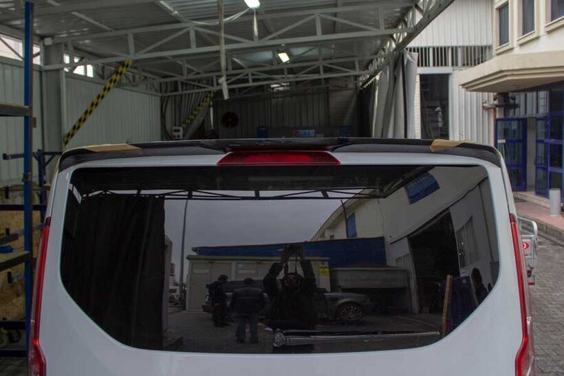 Body Kit » Fiber - Ford Transit Tourneo Custom Abarth Spoiler 2012-2023 Arası