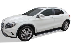 Yan Basamak - OMSA Mercedes GLA Class Blackline Yan Basamak Alüminyum 2013 ve Sonrası