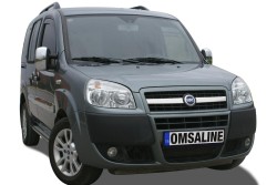 OMSA Fiat Doblo Facelift Krom Ön Panjur 2 Parça 2006-2010 Arası - Thumbnail