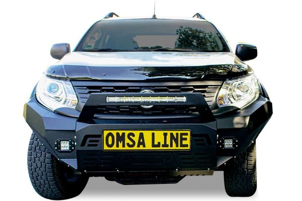 OMSA Fiat Fullback Dakar Çelik Ön Tampon Sensörlü-Sensörsüz 2016 ve Sonrası