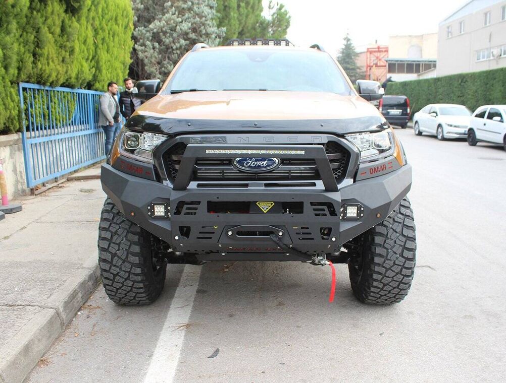 OMSA Ford Ranger Dakar Çelik Ön Tampon Sensörlü-Sensörsüz 2011-2015 Arası