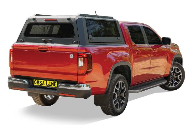 OMSA Ford Ranger Omcap Camlı Kabin Paslanmaz Çelik 2012-2022 Arası