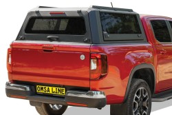 Pick-Up Cabin - OMSA Ford Ranger Omcap Camlı Kabin Paslanmaz Çelik 2012-2022 Arası