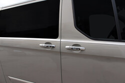 Krom Aksesuar » Omsa - OMSA Ford Tourneo Custom Krom Kapı Kolu 4 Kapı 8 Parça 2012-2023 Arası
