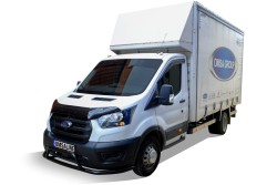 Ön Korumalar - OMSA Ford Transit Ön Alt Koruma Çap:60-42 Siyah 2018 ve Sonrası