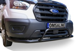 OMSA Ford Transit Ön Alt Koruma Çap:60-42 Siyah 2019 ve Sonrası - Thumbnail