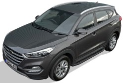 Yan Basamak - OMSA Hyundai Tucson Proside Yan Basamak Siyah 2015-2019 Arası