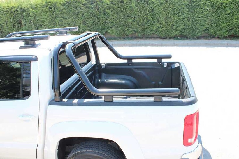 OMSA Isuzu D-Max Kobra Roll Bar Çap:76 Siyah 2012 ve Sonrası - Thumbnail