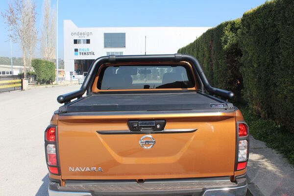 OMSA Nissan Navara Kobra Roll Bar Çap:60 Siyah 2016 ve Sonrası