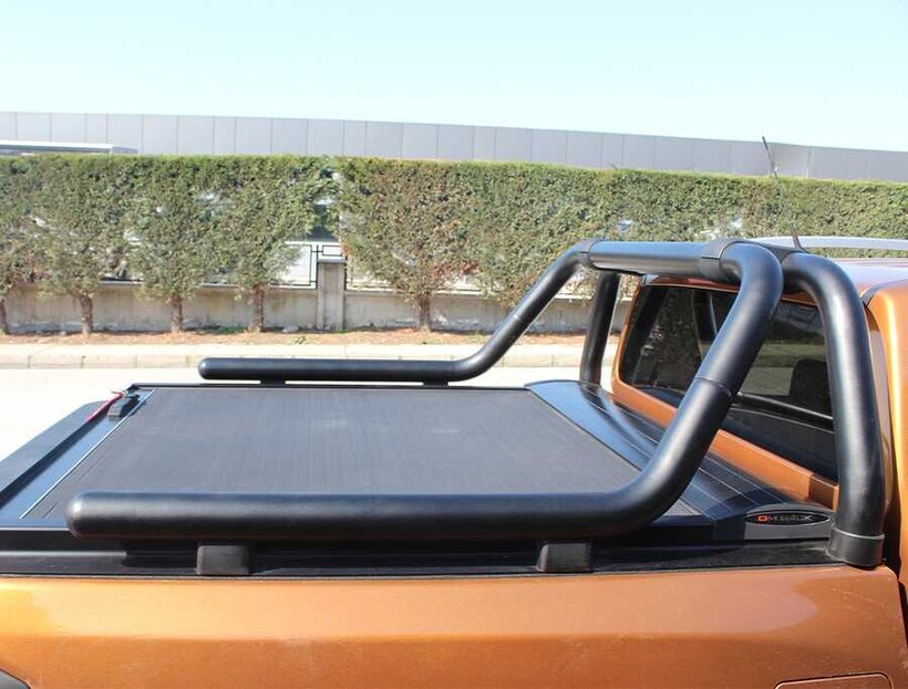 OMSA Nissan Navara Kobra Roll Bar Çap:76 Siyah 2006-2015 Arası - Thumbnail