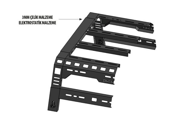 OMSA Nissan SkyStar Dakar Çadır Rollbarı Bed Rack 1999-2006 Arası