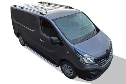 Yan Basamak - OMSA Renault Trafic 3 Proside Yan Basamak Alüminyum Kısa Şase 2023 ve Sonrası