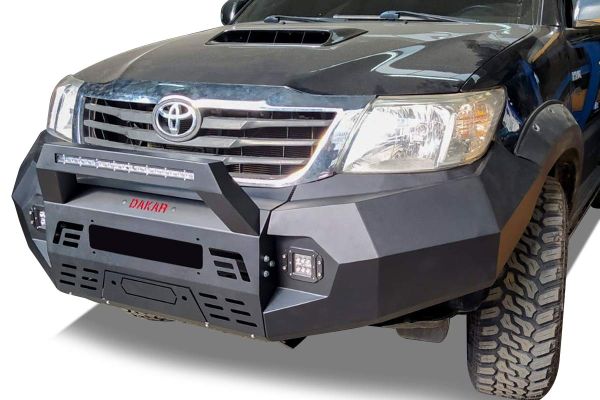 OMSA Toyota Hilux Dakar Çelik Ön Tampon Sensörlü-Sensörsüz 2011-2015 Arası