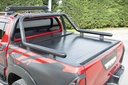 OMSA Toyota Hilux Kobra Roll Bar Çap:60 Siyah 2015 ve Sonrası - Thumbnail