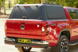 Pick-Up Cabin - OMSA VW Amarok Omcap Kapalı Kabin Paslanmaz Çelik 2022 ve Sonrası