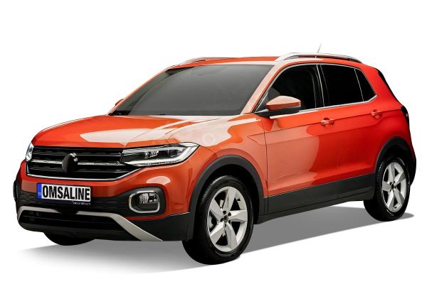 OMSA VW T-Cross Krom Cam Alt Çıtası 4 Parça 2019-2023 Arası