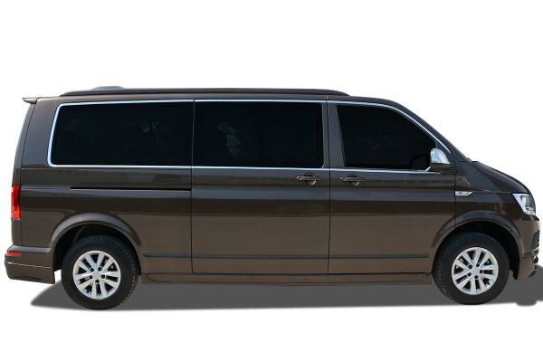 OMSA VW T6 Transporter Krom Cam Çerçevesi 14 Parça Uzun Şase 2015-2019 Arası