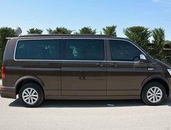 Krom Aksesuar » Omsa - OMSA VW T6.1 Transporter Krom Cam Çerçevesi 14 Parça Tek Sürgü (Uzun Şase) 2020-2023 Arası