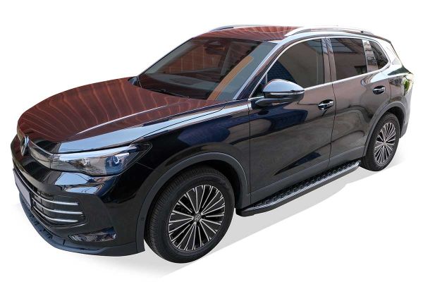 OMSA VW Tiguan Blackline Yan Basamak Siyah 2024 ve Sonrası