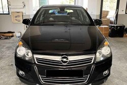 Body Kit » Plastik - Opel Astra H Yarasa Ayna Kapağı Batman Piano Siyah Abs 2004-2009 Arası