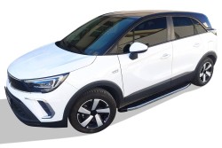 Yan Basamak - OMSA Opel Crossland X Blackline Yan Basamak Krom 2021 ve Sonrası