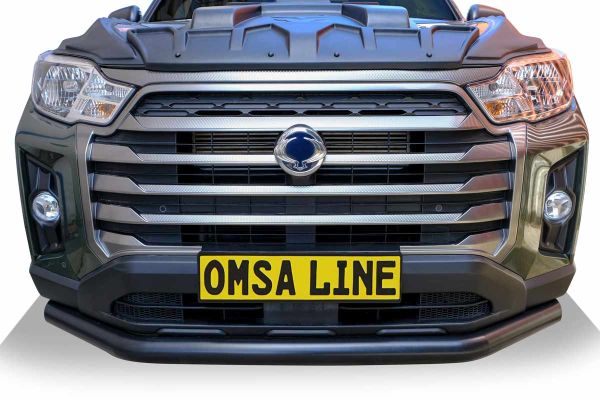 OMSA Ssangyong Musso Texas Ön Alt Koruma Çap:76 Siyah 2018 ve Sonrası