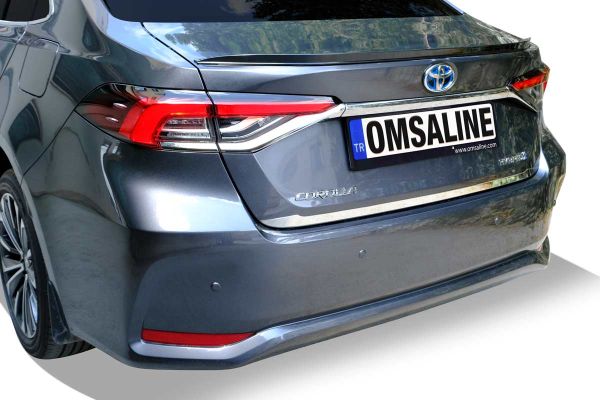 OMSA Toyota Corolla Sedan Krom Bagaj Alt Çıta 2019 ve Sonrası