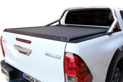 Toyota Hilux Omback Sürgülü Bagaj Kapama Orijinal Rollbar için Siyah 2015-2020 Arası - Thumbnail