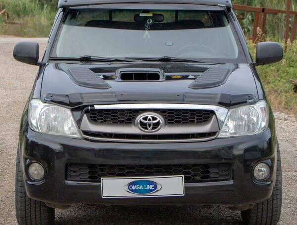 Toyota Hilux Ön Kaput Rüzgarlığı-Koruyucu Desenli Model 2006-2012 Arası