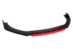 Body Kit » Plastik - Universal Megane Ön Tampon Altı Lip ABS Plastik 4 Parça Kırmızı