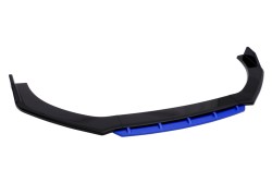 Body Kit » Plastik - Universal Megane Ön Tampon Altı Lip ABS Plastik 4 Parça Mavi