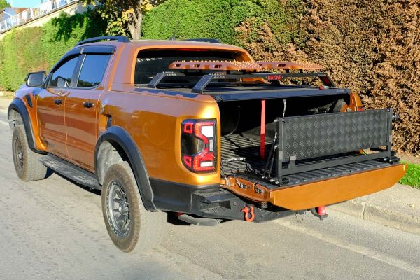 Universal Pick-Up Katlanır Kasa Basamağı Siyah