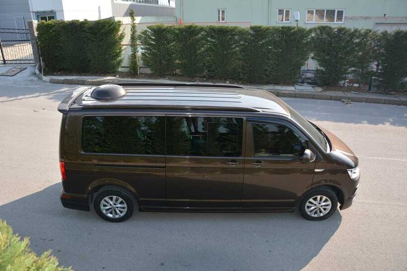 Body Kit » Fiber - VW T6.1 Caravelle Tavan Çıtası Uzun Şase 2 Parça 2020-2023 Arası