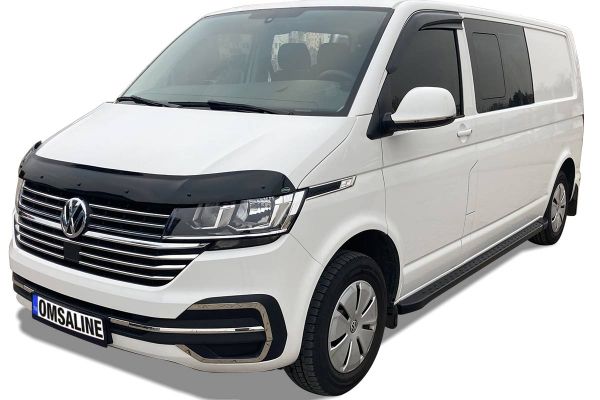 OMSA VW T6.1 Transporter Dot Line Yan Basamak Siyah Uzun Şase 2020 ve Sonrası