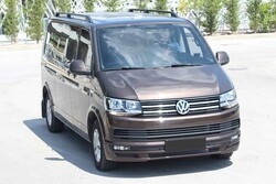 VW T6.1 Transporter Elegance Tavan Çıtası Siyah Uzun Şase 2020-2023 Arası - Thumbnail